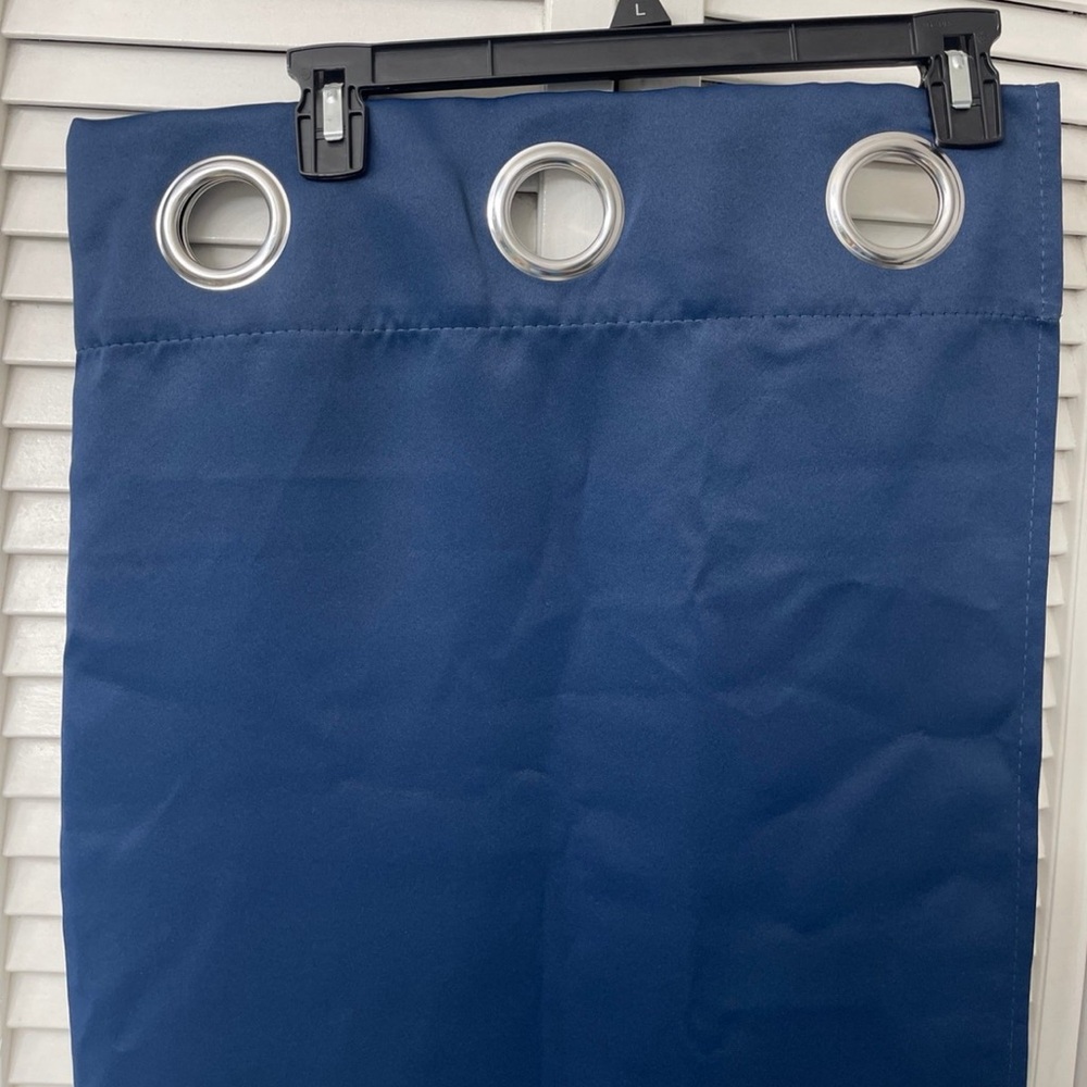 NWOT Blackout Curtains (Navy Blue) - Picture 2 of 5